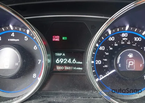 2013 Hyundai Sonata Gls из США, поврежденный, VIN 5NPEB4AC9DH683860